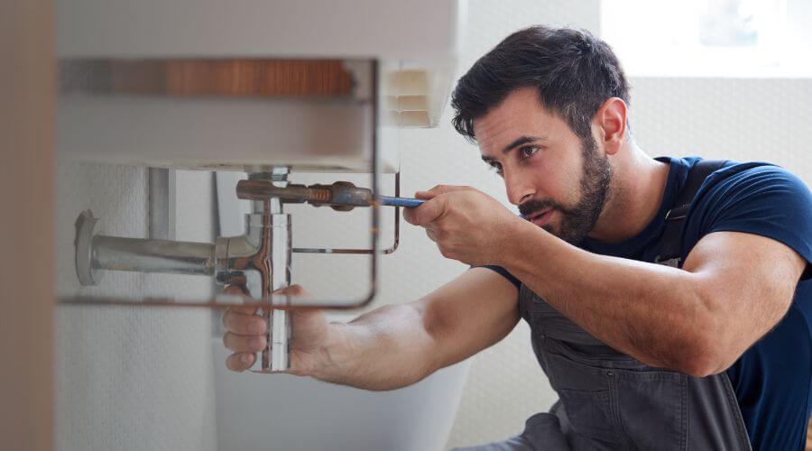Sink faucet installation in Power, MT